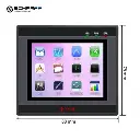 PLC + HMI 2.8 Pulgadas